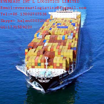 Forwarder agency with contracted rate with carrier EMC to world wide, EMC/CSAV sea freight